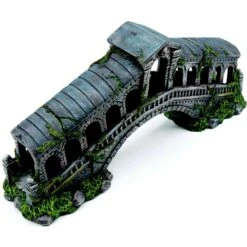 Penn-Plax Rialto Bridge Fish Ornament, Medium