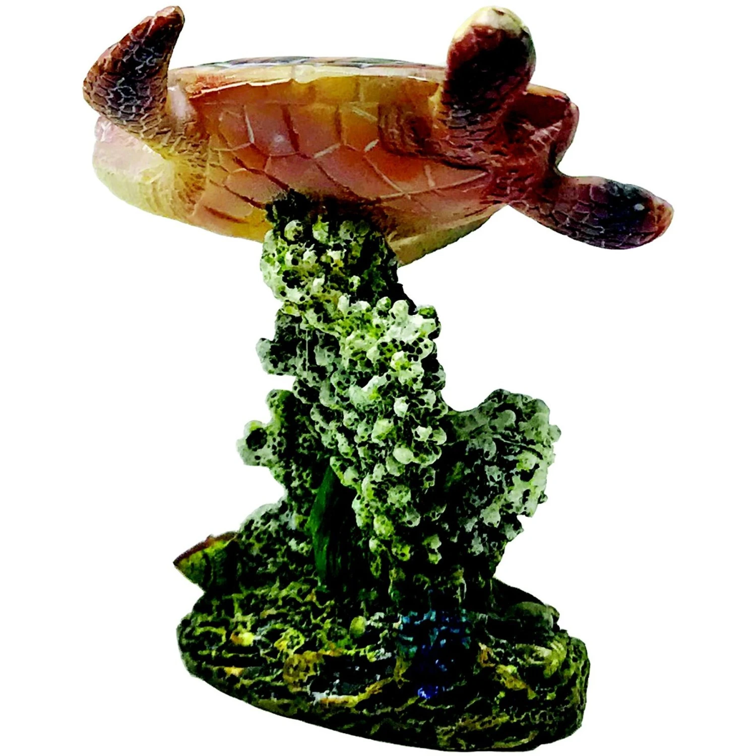 Penn-Plax Swimming Sea Turtle Aquarium Decoration Fish Ornament, Small 6 Penn-Plax Swimming Sea Turtle Aquarium Decoration Fish Ornament, Small - Image 4