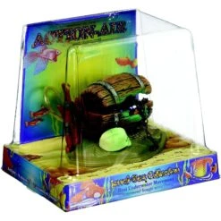 Penn-Plax Action-Air Barrel Of Jewels Fish Ornament, Small, Multicolor -Fish Products 881062 PT1. AC SS1800 V1688156834