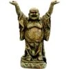 Penn-Plax Standing Buddha Fish Ornament, Grey -Fish Products 881358 MAIN. AC SS1800 V1688393889