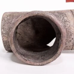 Penn-Plax Pipe Hideaway Fish Ornament, X-Large, Grey -Fish Products 881390 PT3. AC SS1800 V1688392751