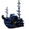 Penn-Plax Pirate Treasure Ship Bow Fish Ornament, Medium, Grey -Fish Products 881454 MAIN. AC SS1800 V1688156334