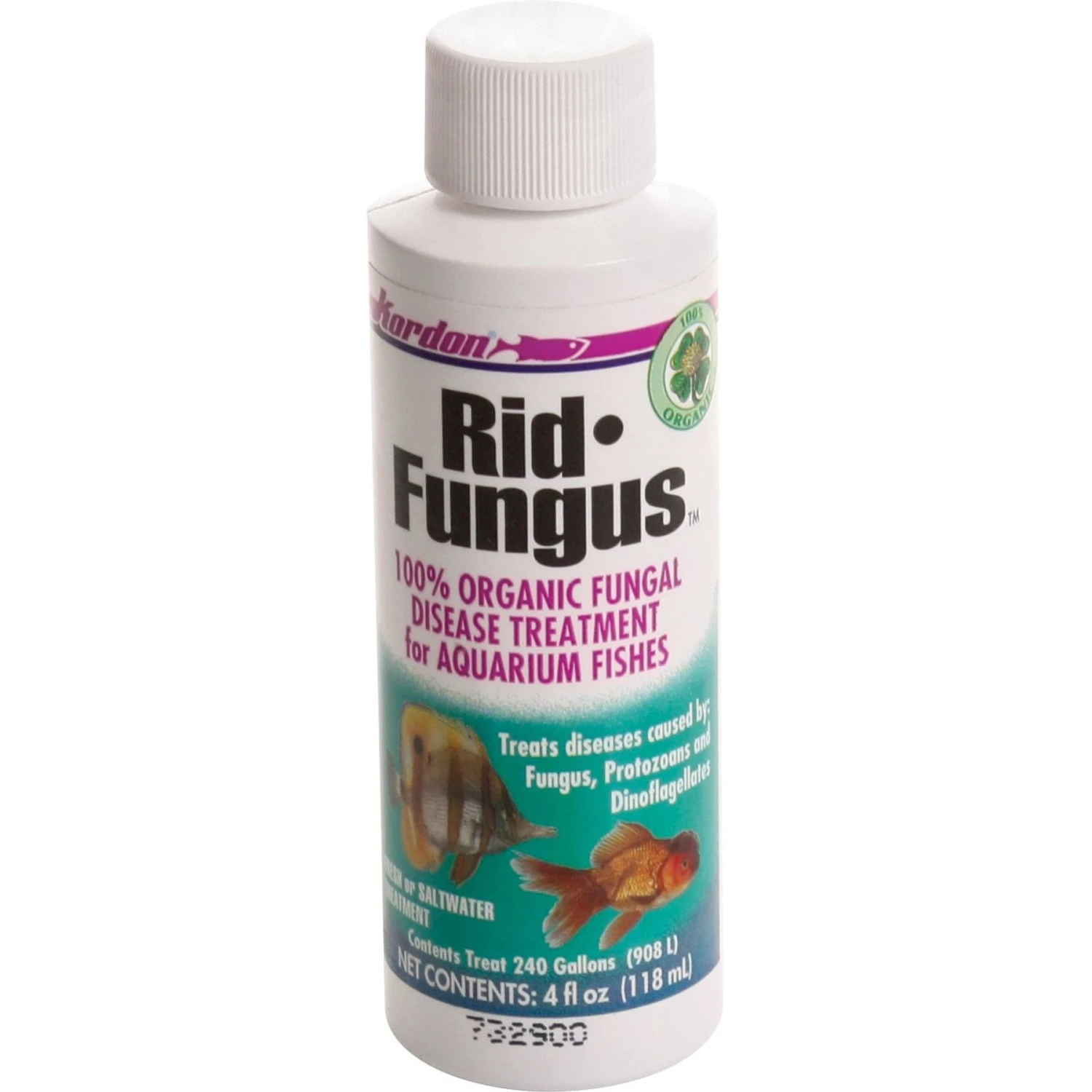 Kordon Rid Fungus Fish Aquarium Treatment, 4-oz Bottle 3 Kordon Rid Fungus Fish Aquarium Treatment, 4-oz Bottle