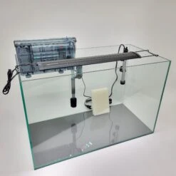 Lifegard Clear Glass Rimless Aquarium With HOF-4 Hang On Filter, 6-mm, 20-gal -Fish Products 890086 PT6. AC SS1800 V1690205791