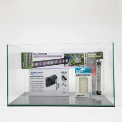 Lifegard Clear Glass Rimless Aquarium With HOF-3 Hang On Filter, 5-mm, 15-gal -Fish Products 890102 PT4. AC SS1800 V1690209143