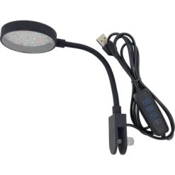 Lifegard Full Spectrum 2.5-in Clip-on USB LED Light, Black, 5-gal -Fish Products 890622 PT3. AC SS1800 V1686840893
