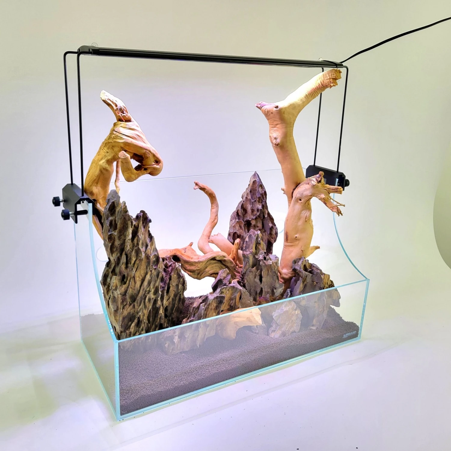 Lifegard Low Iron Ultra Clear Glass Terrarium/Paludarium Kit With LED Light, 5-mm, 3.6-gal 3 Lifegard Low Iron Ultra Clear Glass Terrarium/Paludarium Kit With LED Light, 5-mm, 3.6-gal