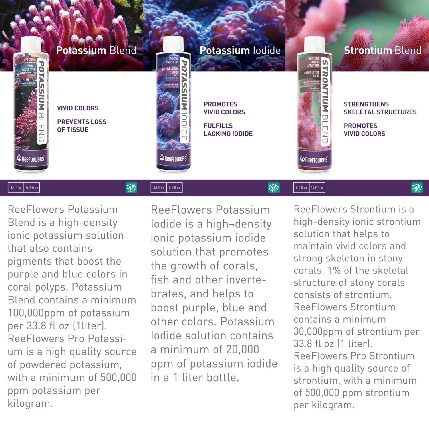 Reeflowers Potassium Iodide Fish Aquarium Water Conditioner 8 Reeflowers Potassium Iodide Fish Aquarium Water Conditioner - Image 6