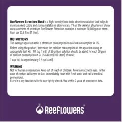 Reeflowers Strontium Blend Fish Aquarium Water Conditioner -Fish Products 892982 PT2. AC SS1800 V1688761221