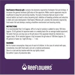 Reeflowers Minerals GH+ Fish Aquarium Water Conditioner 11 Reeflowers Minerals GH+ Fish Aquarium Water Conditioner -Fish Products 893118 PT2. AC SS1800 V1688759865