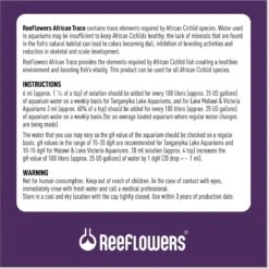 Reeflowers African Trace Fish Aquarium Water Conditioner 11 Reeflowers African Trace Fish Aquarium Water Conditioner -Fish Products 893190 PT2. AC SS1800 V1688758995