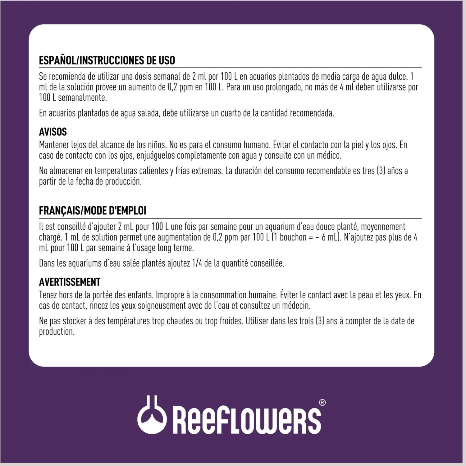 Reeflowers Aqua Plants Ferrous Balling Set V Fish Aquarium Water Conditioner 6 Reeflowers Aqua Plants Ferrous Balling Set V Fish Aquarium Water Conditioner - Image 4