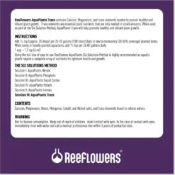 Reeflowers Aqua Plants Trace Balling Set VI Fish Aquarium Water Conditioner -Fish Products 893438 PT2. AC SS1800 V1688759855