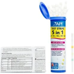 API 5 In 1 Freshwater & Saltwater Aquarium Test Strips 11 API 5 In 1 Freshwater & Saltwater Aquarium Test Strips -Fish Products 94254 PT3. AC SS1800 V1570548456
