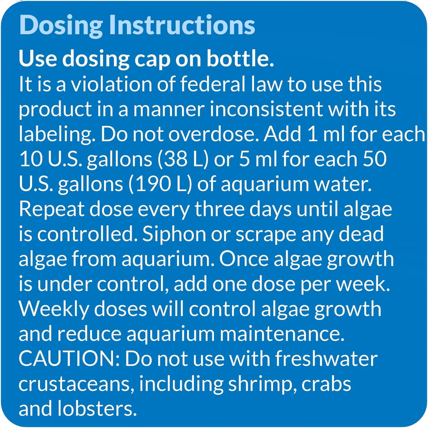 API Algaefix Algae Control Aquarium Solution 9 API Algaefix Algae Control Aquarium Solution - Image 7