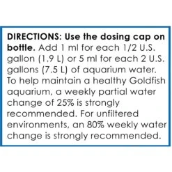 API Goldfish Protect Aquarium Water Conditioner -Fish Products 94378 PT7. AC SS1800 V1570549932