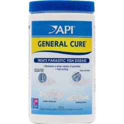 API General Cure Freshwater & Saltwater Aquarium Parasitic Fish Disease Treatment