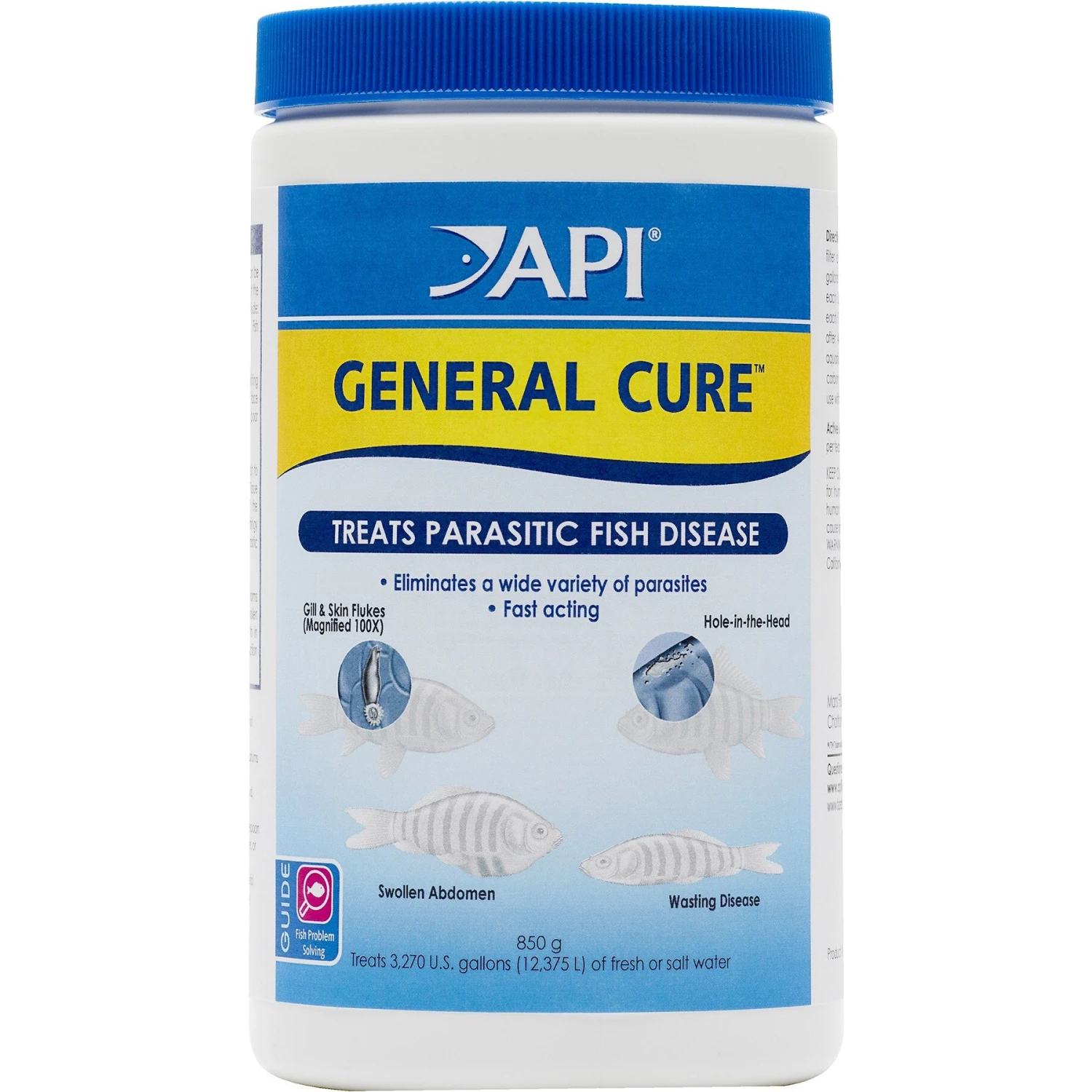 API General Cure Freshwater & Saltwater Aquarium Parasitic Fish Disease Treatment 3 API General Cure Freshwater & Saltwater Aquarium Parasitic Fish Disease Treatment