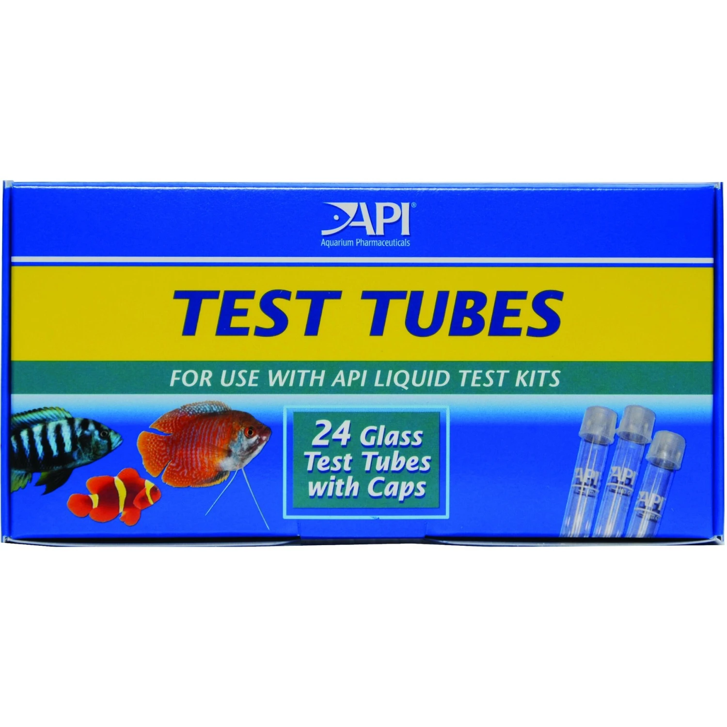 API Replacement Test Tubes For Aquarium Liquid Test Kits 3 API Replacement Test Tubes For Aquarium Liquid Test Kits