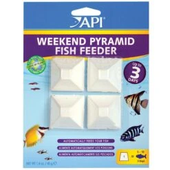 API Vacation Pyramid Fish Food Feeder
