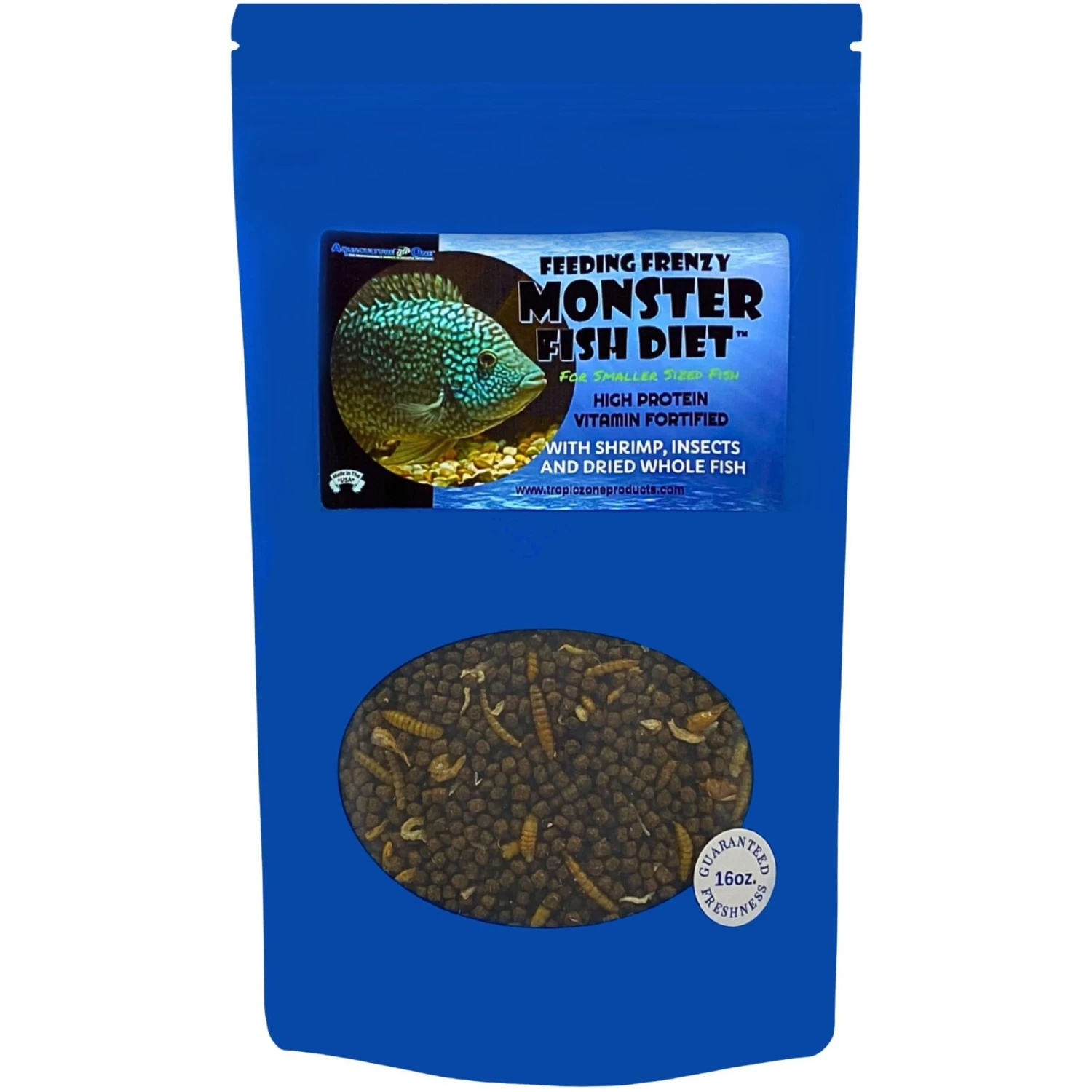 Aquaculture-One Feeding Frenzy Monster Fish Diet For Small Fish 3 Aquaculture-One Feeding Frenzy Monster Fish Diet For Small Fish