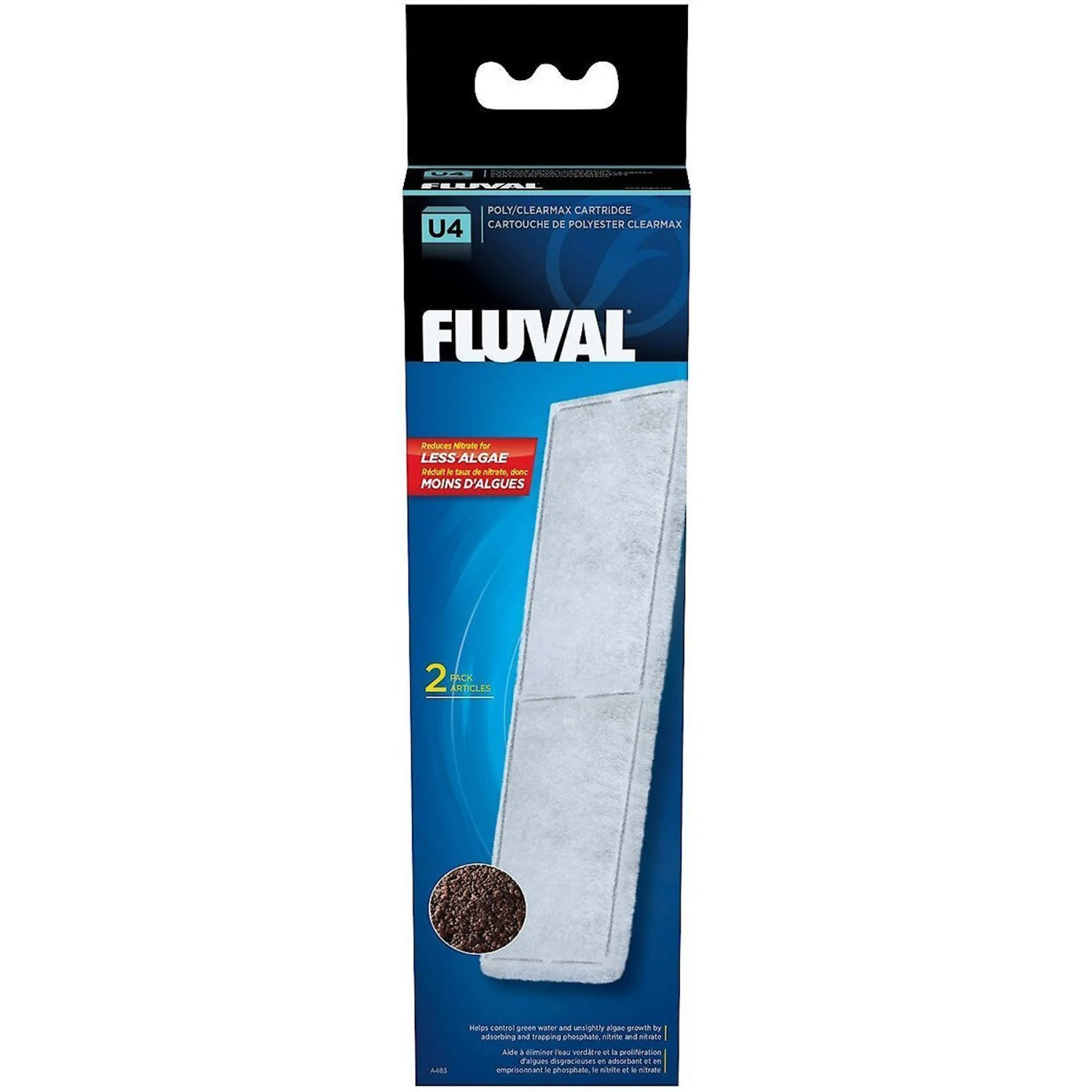 Fluval U4 Poly/Clearmax Filter Cartridge 3 Fluval U4 Poly/Clearmax Filter Cartridge
