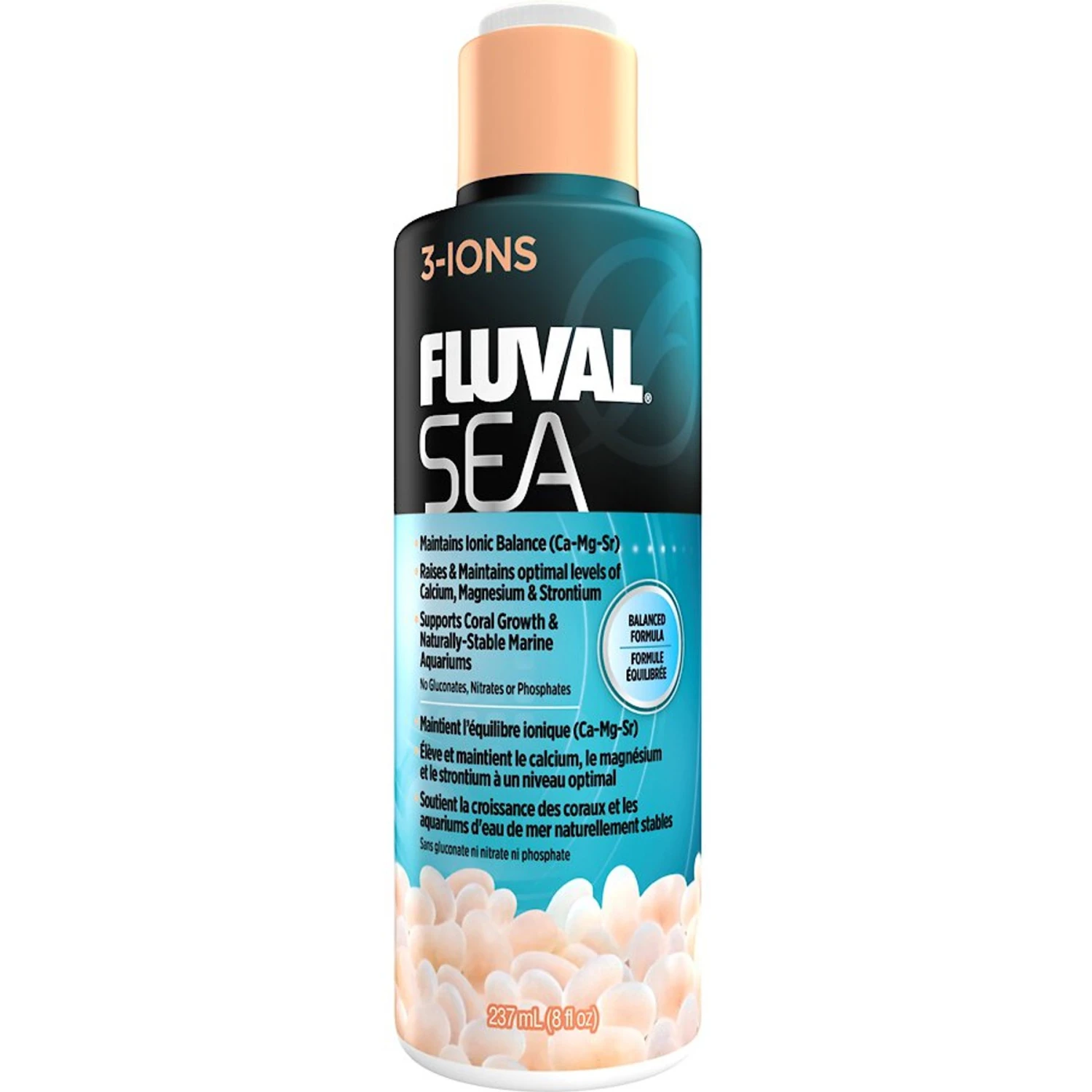Fluval Sea 3-Ions Calcium, Magnesium & Strontium Aquarium Water Conditioner 3 Fluval Sea 3-Ions Calcium, Magnesium & Strontium Aquarium Water Conditioner