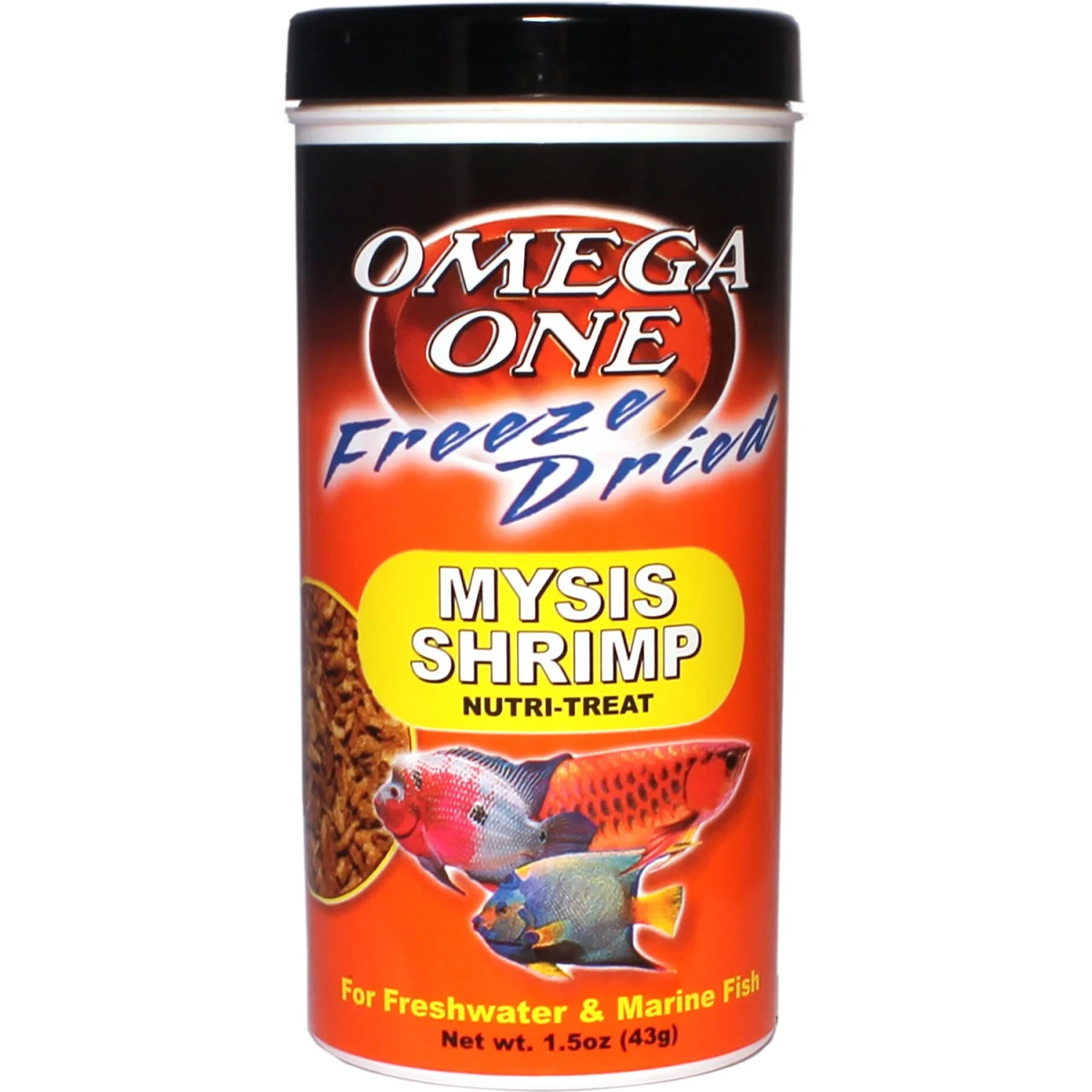 Omega One Freeze-Dried Mysis Shrimp Freshwater & Marine Fish Treat 3 Omega One Freeze-Dried Mysis Shrimp Freshwater & Marine Fish Treat