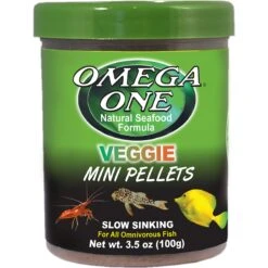 Omega One Veggie Slow Sinking Mini Pellets Fish Food