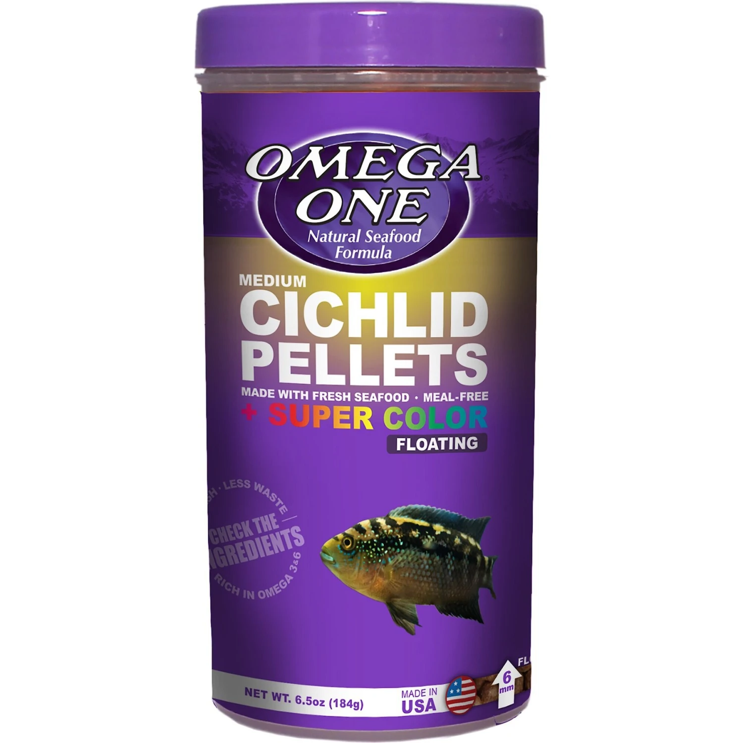 Omega One Medium Cichlid Pellets Floating Fish Food 3 Omega One Medium Cichlid Pellets Floating Fish Food