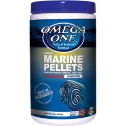Omega One Large Marine Pellets With Garlic Fish Food