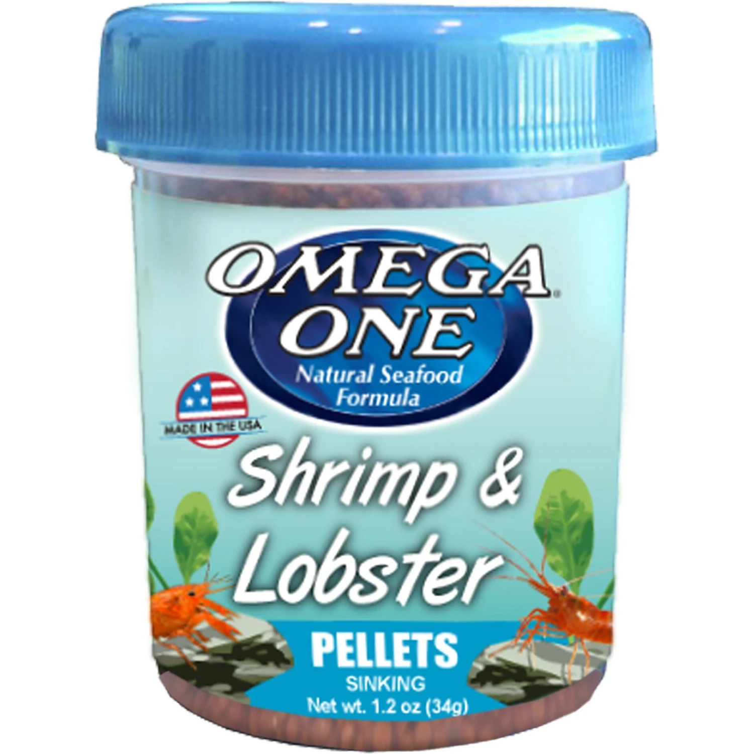 Omega One Shrimp & Lobster Pellets Sinking Crustacean Food 3 Omega One Shrimp & Lobster Pellets Sinking Crustacean Food