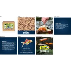 Tetra Pond Sticks Goldfish & Koi Fish Food -Fish Products 98286 PT7. AC SS1800 V1701452440