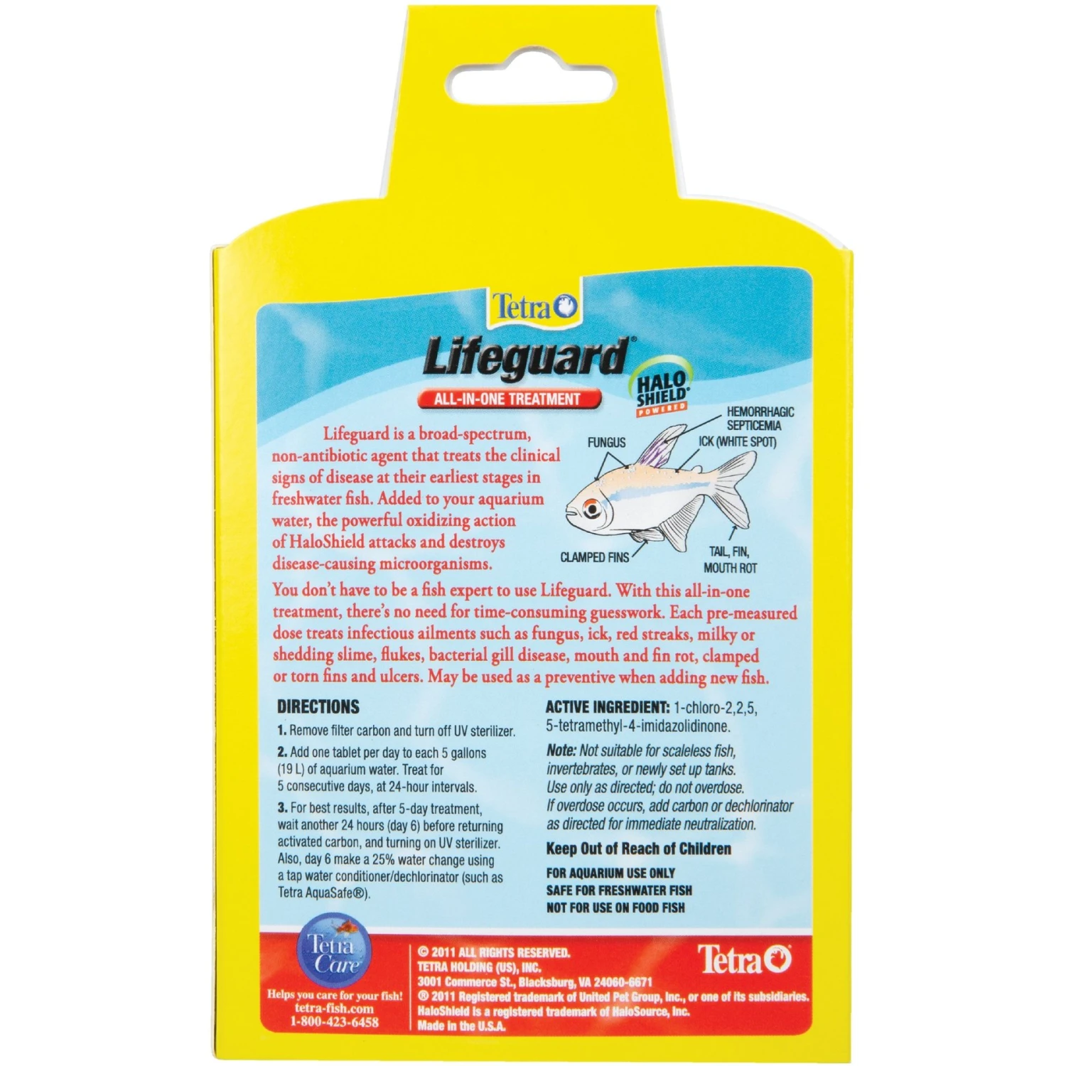 Tetra Lifeguard All-in-One Bacterial & Fungus Treatment 4 Tetra Lifeguard All-in-One Bacterial & Fungus Treatment - Image 2