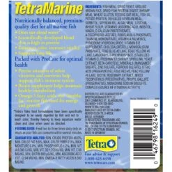 TetraMarine Saltwater Flakes Marine Fish Food -Fish Products 98337 PT3. AC SS1800 V1607577135
