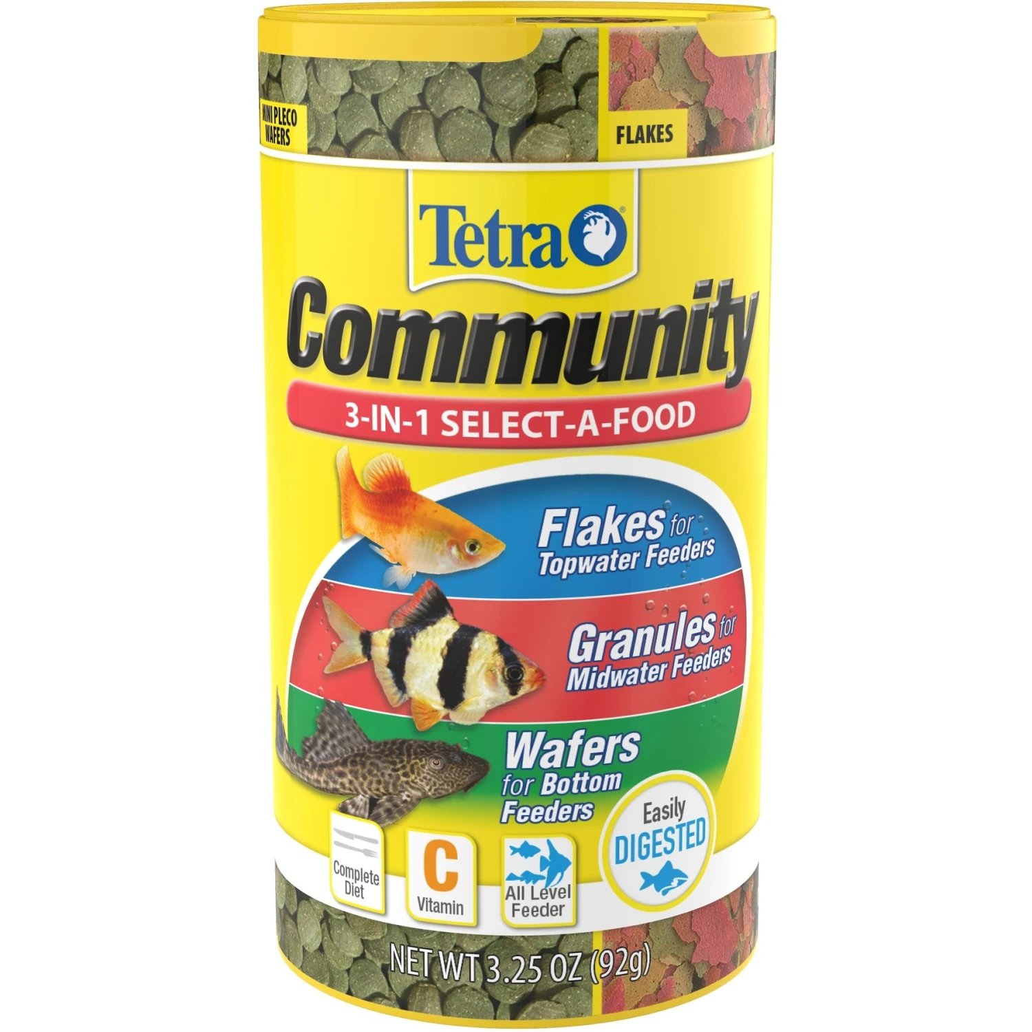 Tetra Community Select-A-Food Tropical Fish Food 3 Tetra Community Select-A-Food Tropical Fish Food