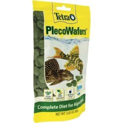 Tetra PlecoWafers Complete Diet For Algae Eaters Fish Food -Fish Products 98538 PT7. AC SS1800 V1701452508